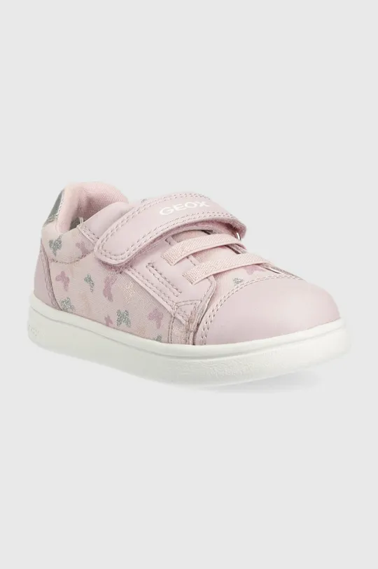 Dětské sneakers boty Geox růžová