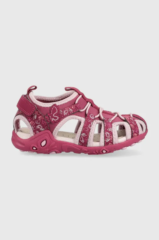фиолетовой Детские сандалии Geox Для девочек