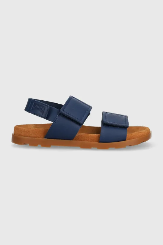 голубой Детские кожаные сандалии Camper Для девочек