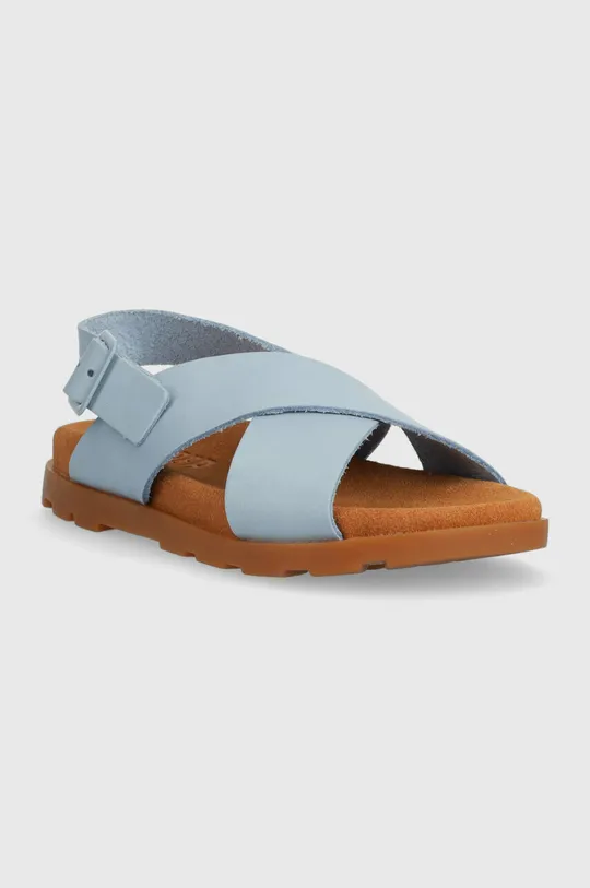 Detské kožené sandále Camper modrá