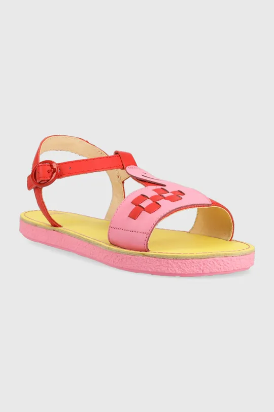Detské kožené sandále Camper viacfarebná