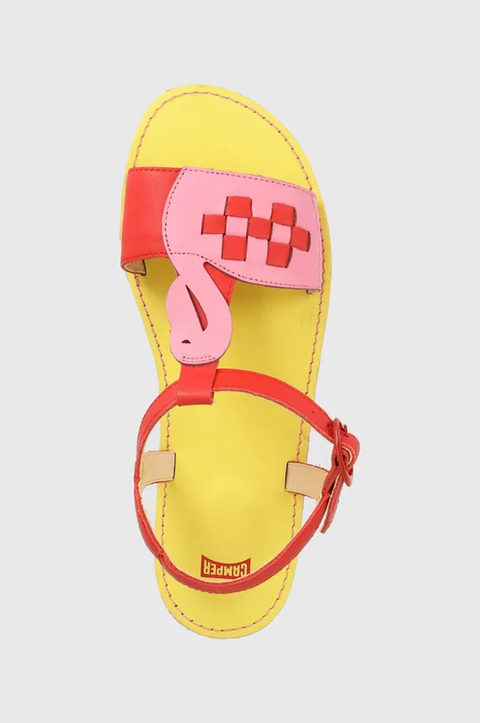 viacfarebná Detské kožené sandále Camper