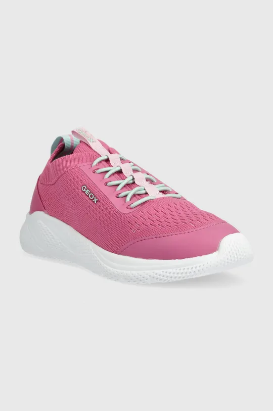 Geox scarpe da ginnastica per bambini rosa