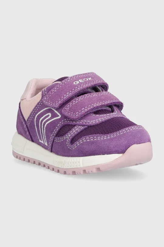 Geox sneakersy dziecięce fioletowy