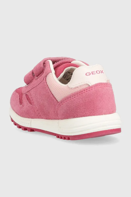 Geox sneakersy dziecięce Cholewka: Materiał tekstylny, Skóra zamszowa, Wnętrze: Materiał tekstylny, Skóra zamszowa, Podeszwa: Materiał syntetyczny