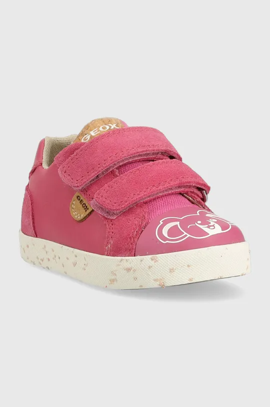 Παιδικά αθλητικά παπούτσια Geox ροζ