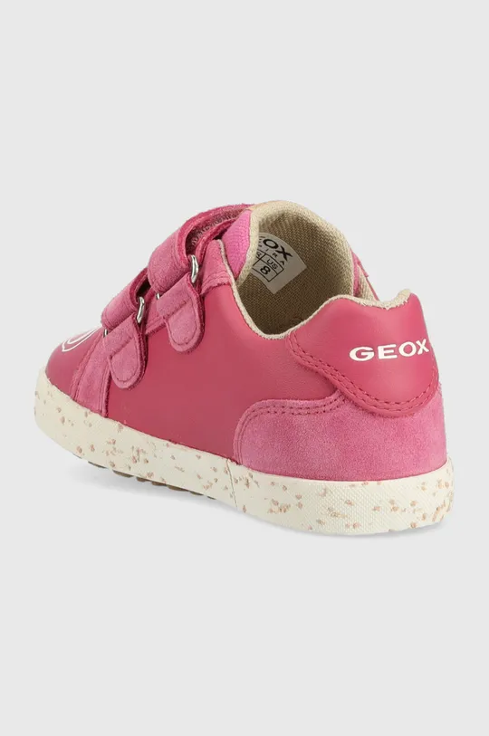 Geox scarpe da ginnastica bambino/a Gambale: Materiale tessile, Pelle naturale, Scamosciato Parte interna: Materiale tessile, Pelle naturale Suola: Materiale sintetico