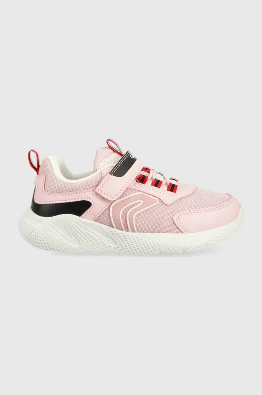 pastelově růžová Dětské sneakers boty Geox Dívčí