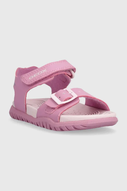 Dětské sandály Geox růžová