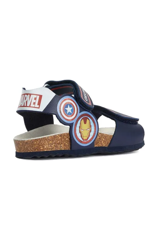 blu navy Geox sandali per bambini x Marvel