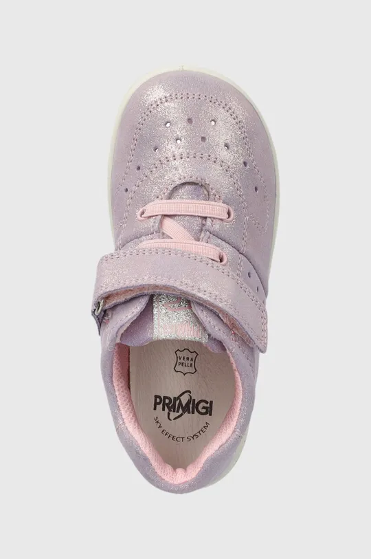 fioletowy Primigi sneakersy zamszowe dziecięce