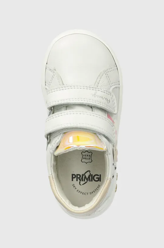 λευκό Παιδικά δερμάτινα αθλητικά παπούτσια Primigi