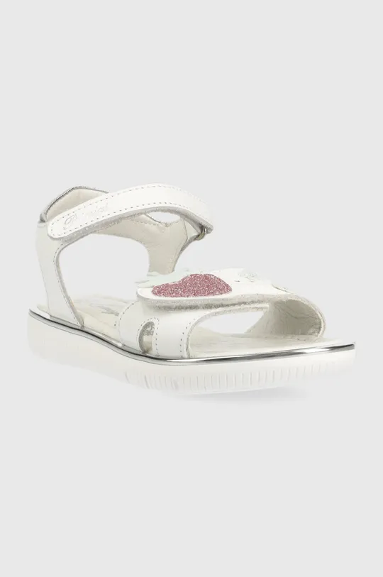Detské kožené sandále Primigi biela