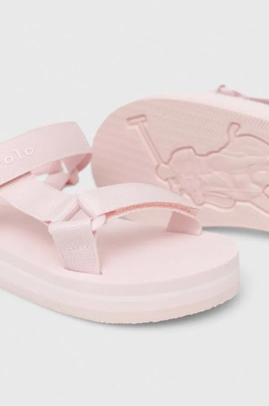 ružová Detské sandále Polo Ralph Lauren