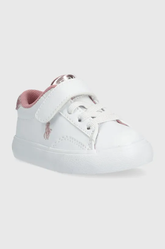 Dětské sneakers boty Polo Ralph Lauren bílá