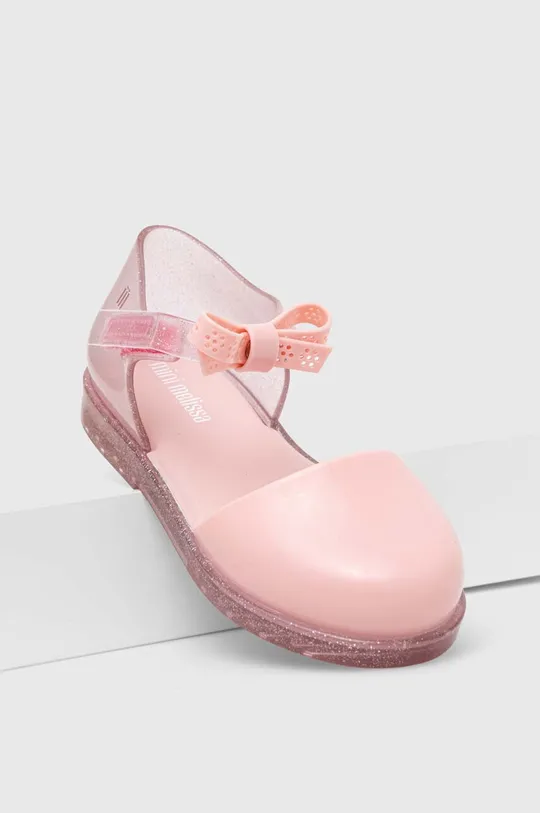 roza Otroški sandali Melissa Dekliški
