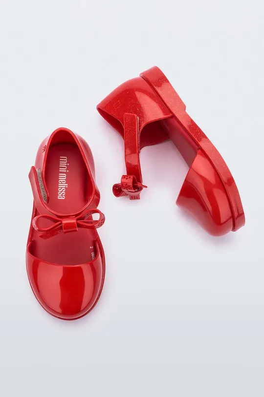 červená Detské sandále Melissa Dievčenský