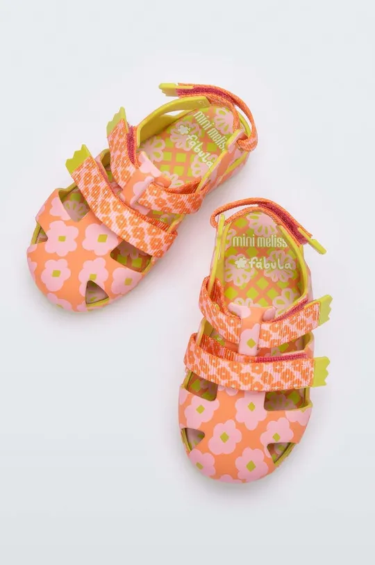 narančasta Dječje sandale Melissa Za djevojčice