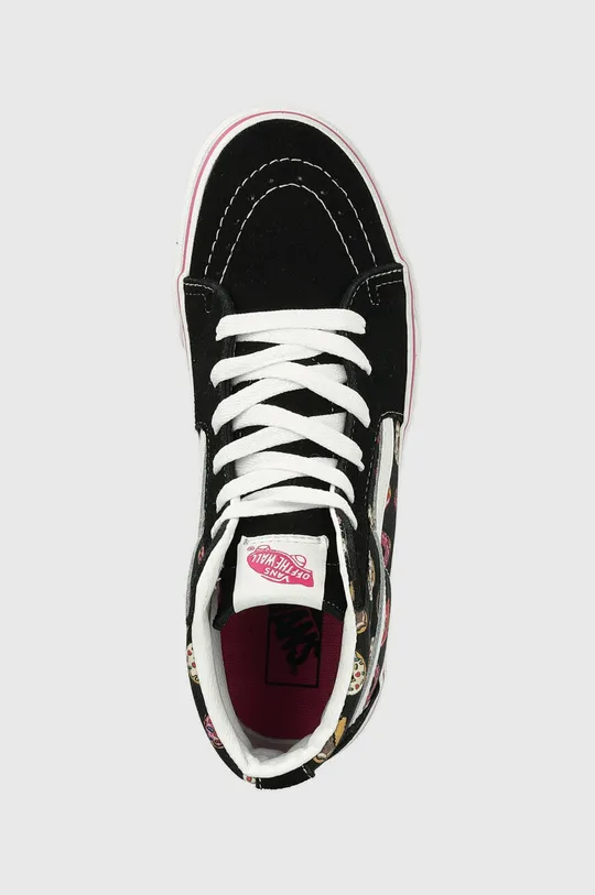 crna Dječje tenisice Vans JN SK8 Hi LOVE BLKPK