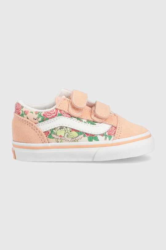 Otroške teniske Vans TD Old Skool V FROG LORNG oranžna