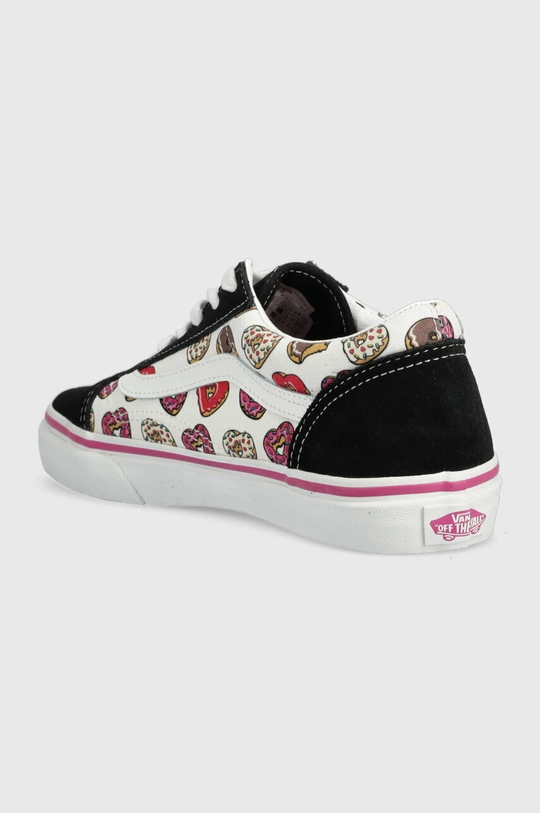 Vans gyerek sportcipő JN Old Skool LOVE BLKPK  Szár: textil, természetes bőr, szarvasbőr Belseje: textil Talp: szintetikus anyag