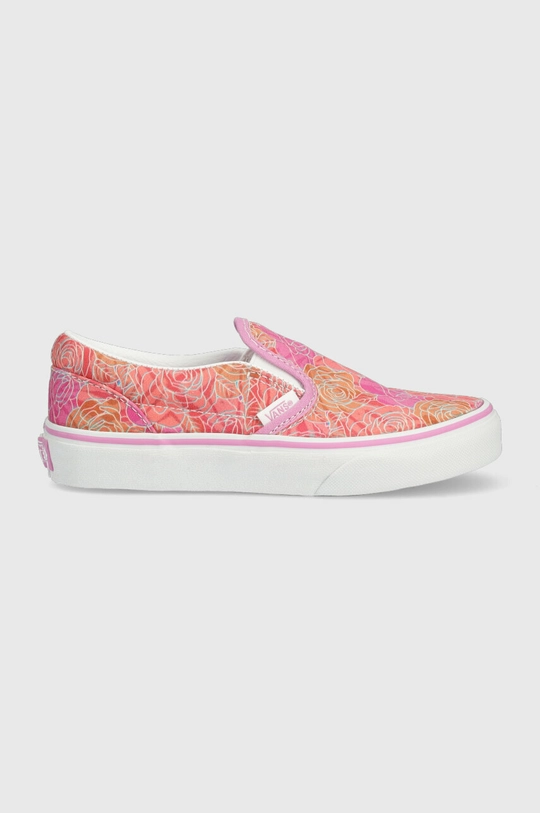 Дитячі кеди Vans UY Classic Slip On CTHR CHBD TRDWN помаранчевий