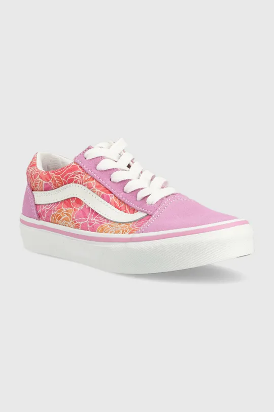 Παιδικά πάνινα παπούτσια Vans UY Old Skool ROSE MPINK μωβ