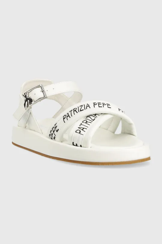 Detské sandále Patrizia Pepe biela