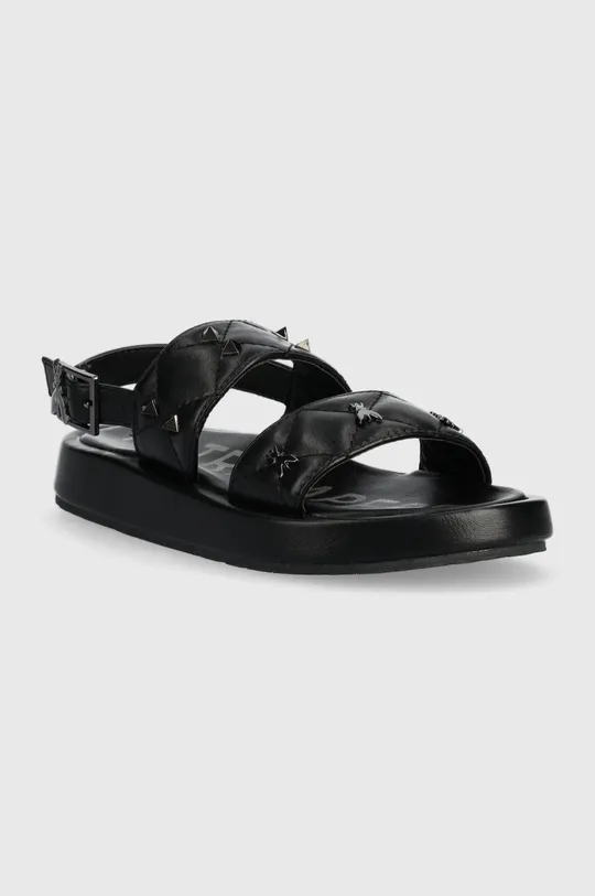 Detské sandále Patrizia Pepe čierna