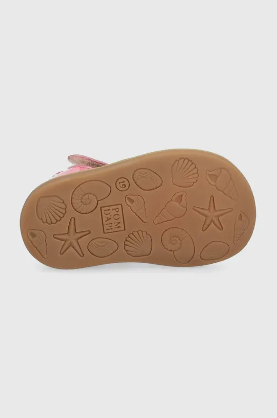 Dječje kožne sandale Pom D'api Za djevojčice