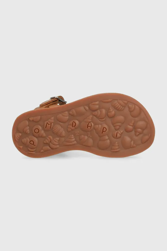 Detské kožené sandále Pom D'api Dievčenský