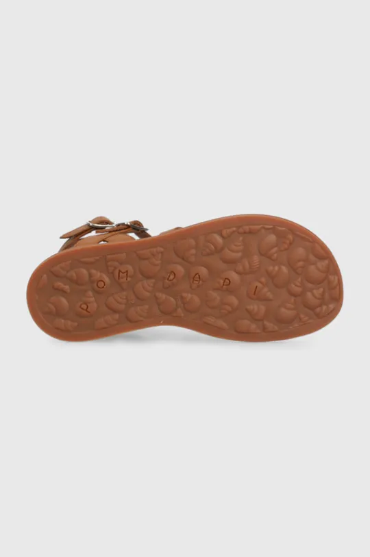 Детские кожаные сандалии Pom D'api Для девочек