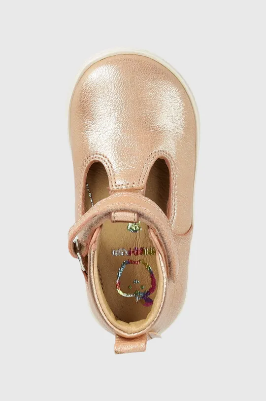 розовый Детские кожаные сандалии Shoo Pom