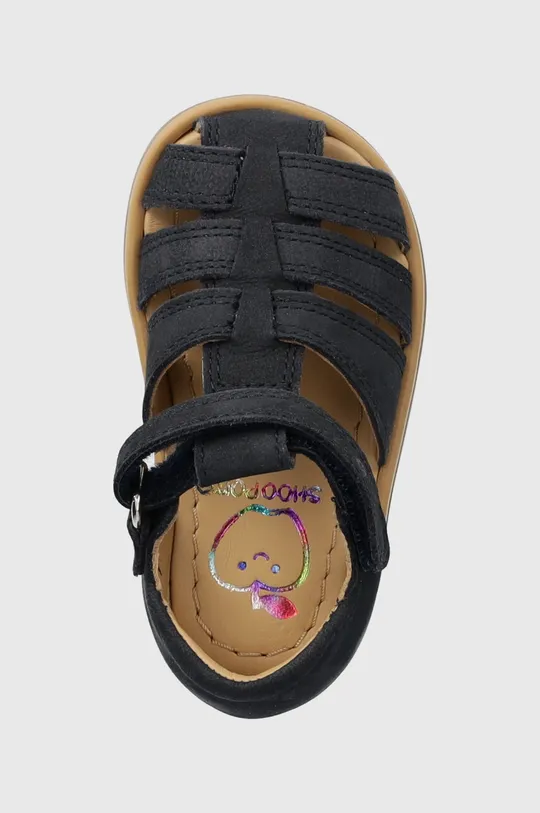 tmavomodrá Detské semišové sandále Shoo Pom