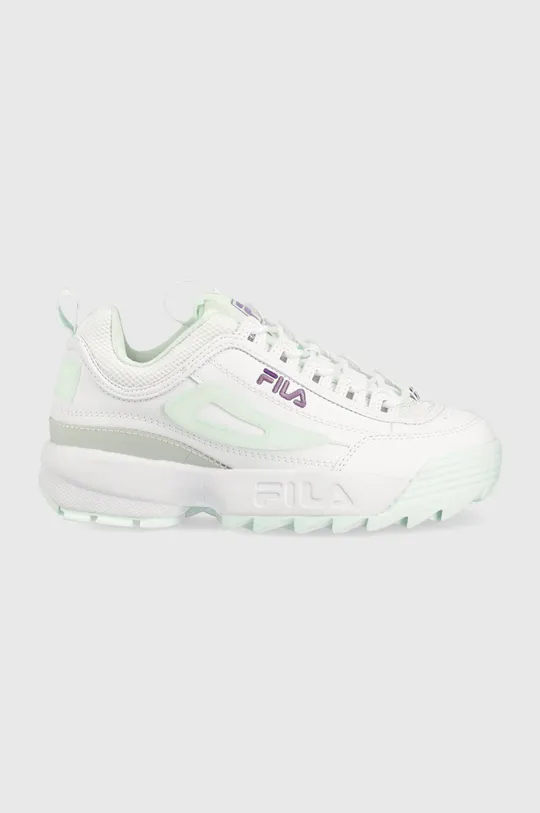 biały Fila sneakersy dziecięce FFT0063 DISRUPTOR T Dziewczęcy