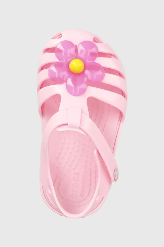 roza Otroški sandali Crocs ISABELLA CHARM SANDAL