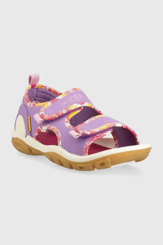 Detské sandále Keen Knotch Creek fialová