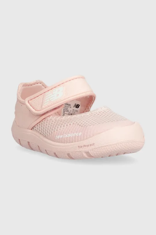 Παιδικά πάνινα παπούτσια New Balance 208 ροζ
