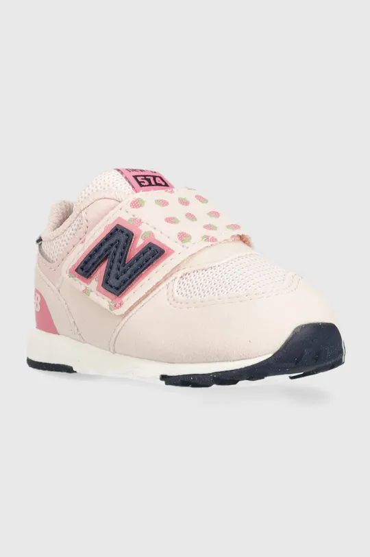 New Balance sneakersy dziecięce NBNW574.G różowy