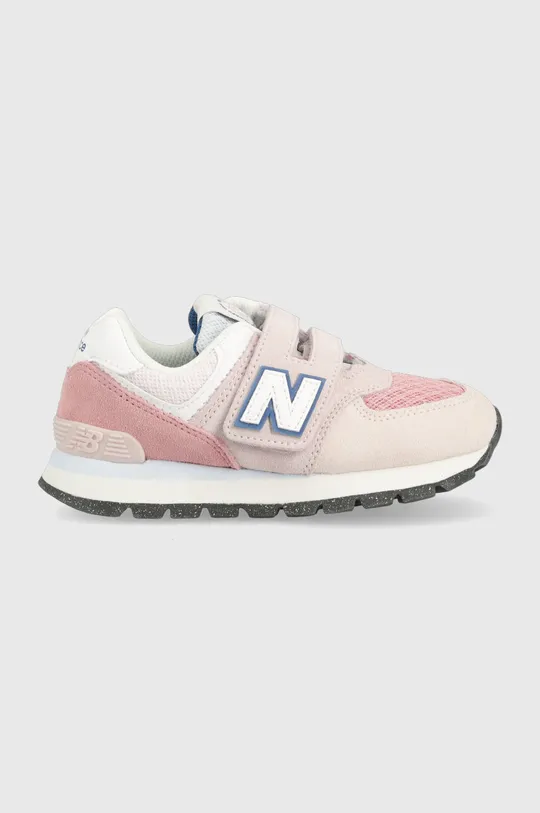 pastelowy różowy New Balance sneakersy dziecięce Dziewczęcy