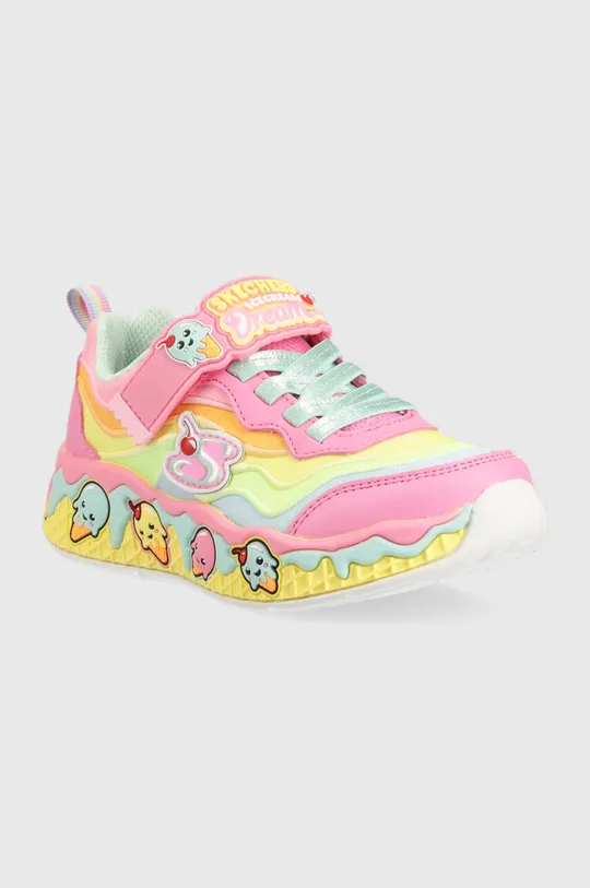 Παιδικά αθλητικά παπούτσια Skechers Sundae Sweeties ροζ