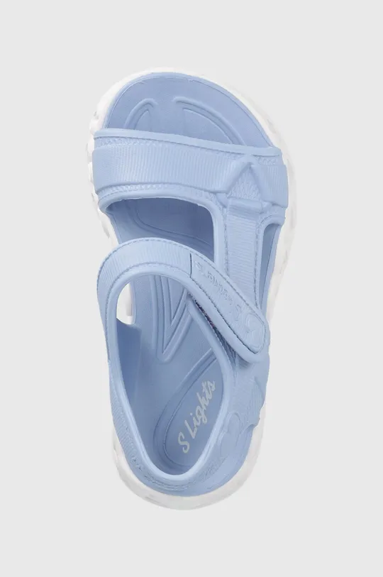 modrá Detské sandále Skechers Always Flashy