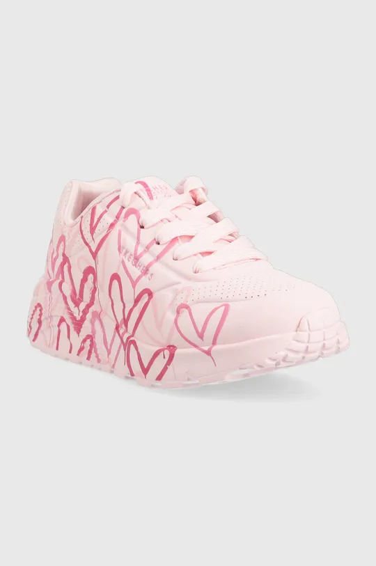Skechers sneakersy dziecięce różowy