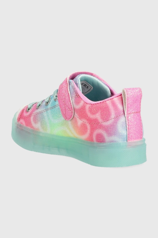 Dječje tenisice Skechers Twinkle Sparks Ice Dreamsicle  Vanjski dio: Sintetički materijal Unutrašnji dio: Tekstilni materijal Potplat: Sintetički materijal