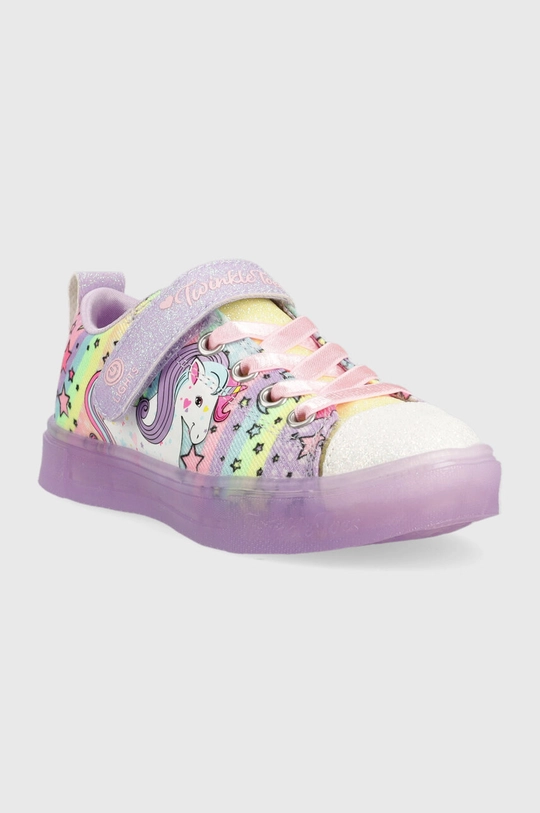 Otroške teniske Skechers Twinkle Sparks Ice Unicorn vijolična