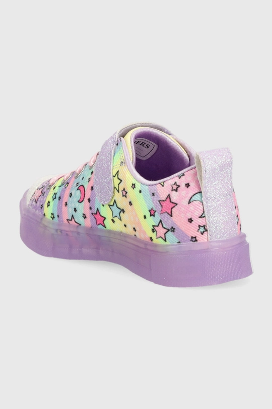 Детские кеды Skechers Twinkle Sparks Ice Unicorn Голенище: Текстильный материал Внутренняя часть: Текстильный материал Подошва: Синтетический материал