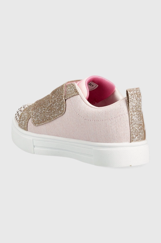 Παιδικά πάνινα παπούτσια Skechers Twinkle Sparks Heather Charmer  Πάνω μέρος: Υφαντικό υλικό Εσωτερικό: Υφαντικό υλικό Σόλα: Συνθετικό ύφασμα