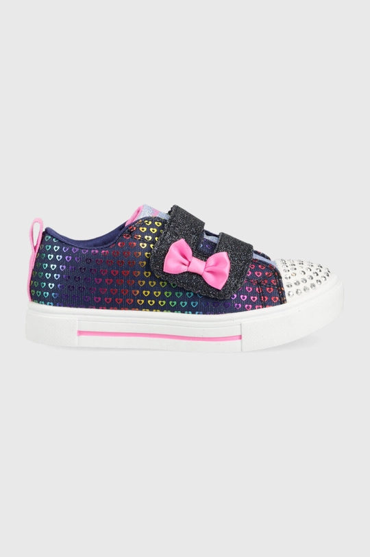 σκούρο μπλε Παιδικά πάνινα παπούτσια Skechers Twinkle Sparks Heart Dreamer Για κορίτσια