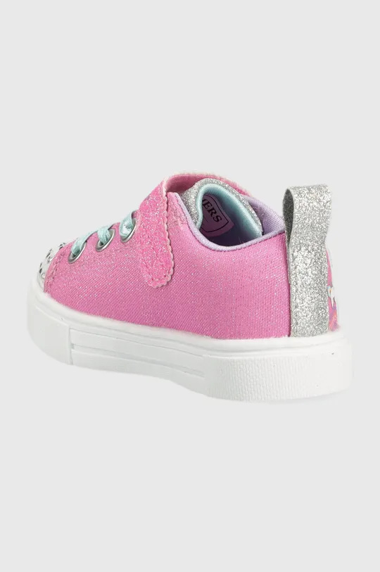 Παιδικά πάνινα παπούτσια Skechers Twinkle Sparks Unicorn Sunshine  Πάνω μέρος: Υφαντικό υλικό Εσωτερικό: Υφαντικό υλικό Σόλα: Συνθετικό ύφασμα
