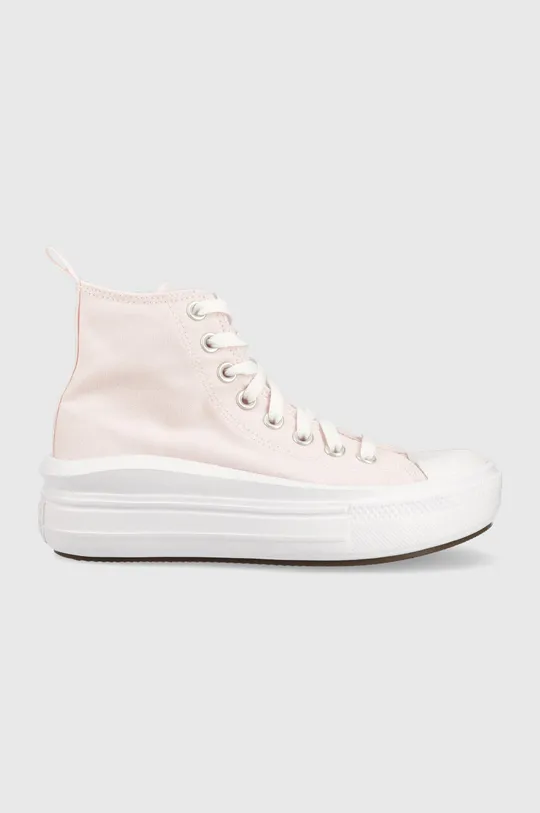 розовый Детские кеды Converse Для девочек